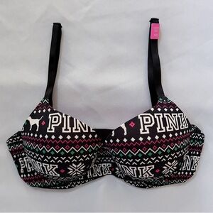 VS Pink Lightly Lined Bra